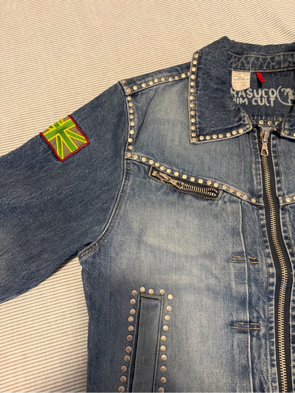AUTHENTIC Vintage Parasuco Denim Jacket - Picture 4 of 8